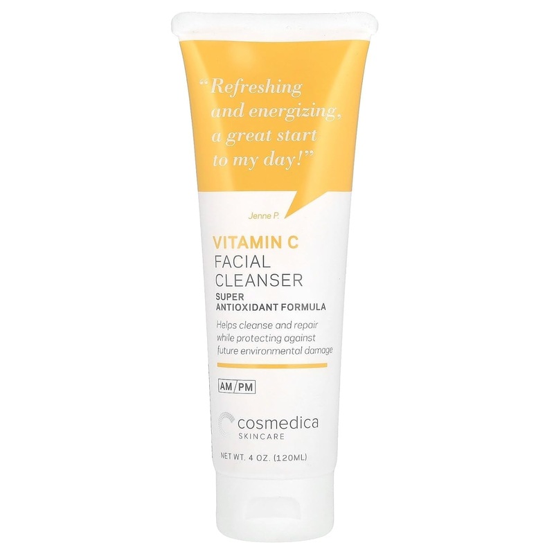 Cosmedica Skincare Vitamin C Facial Cleanser  120ml | Brightening Daily Cleanser for Clear, Radiant Skin