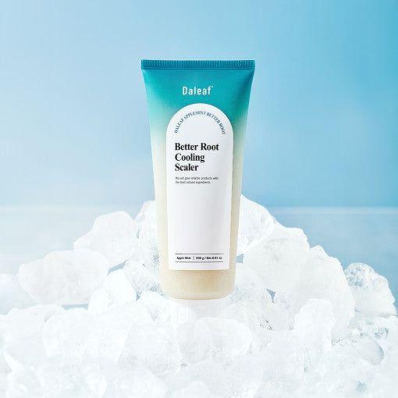 DALEAF Apple Mint Better Root Cooling Scaler  250g | Deep Scalp Detox & Hair Loss Care