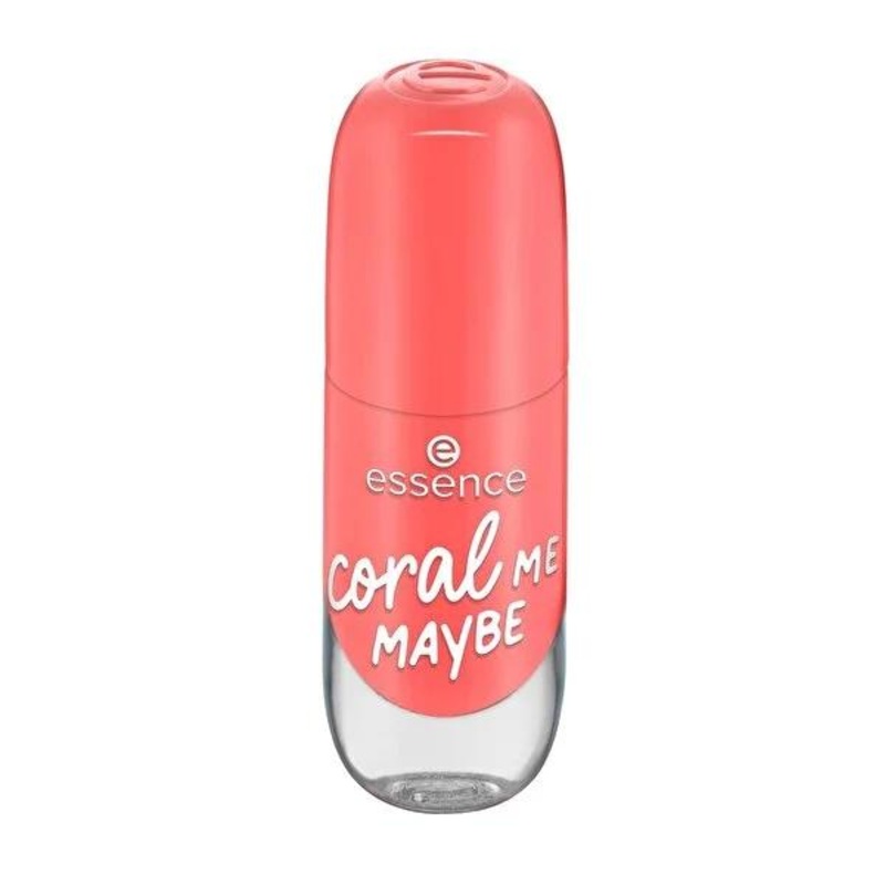 Essence Oje 52 Coral Me Maybe Vegan Nail Polish – Quick Drying, Gel Finish, Cruelty-Free