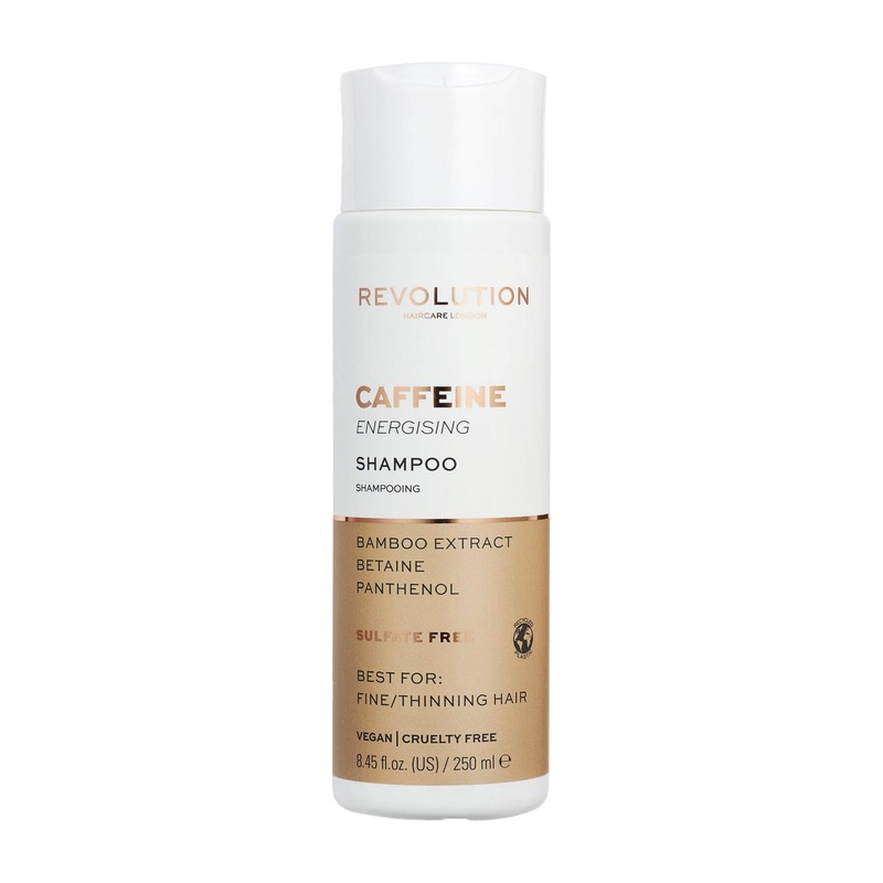 REVOLUTION Caffeine energizing shampoo for fine to thinning hair, 250 mL