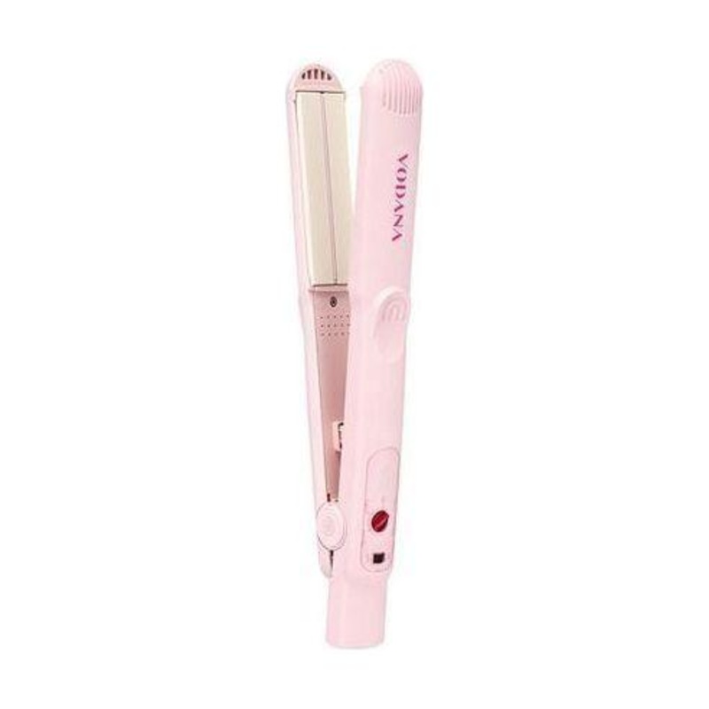 VODANA Soft Bar Flat Iron FV (Pink Vanilla) | Smooth, Easy Styling with Safety Features
