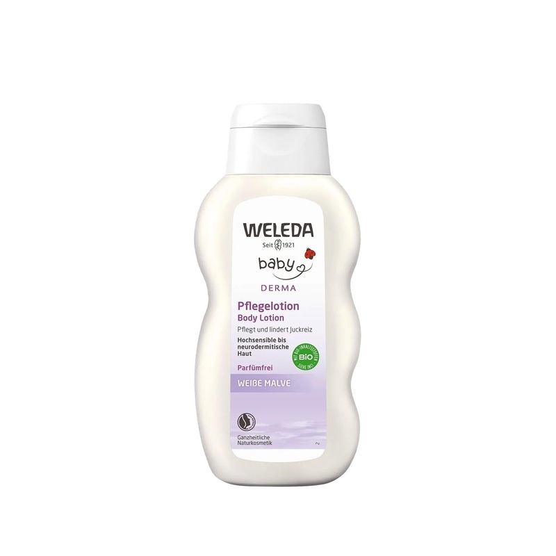 Weleda Baby Derma Nemlendirici Natural Baby Body Lotion 200ml – Gentle Moisturizing for Sensitive Skin