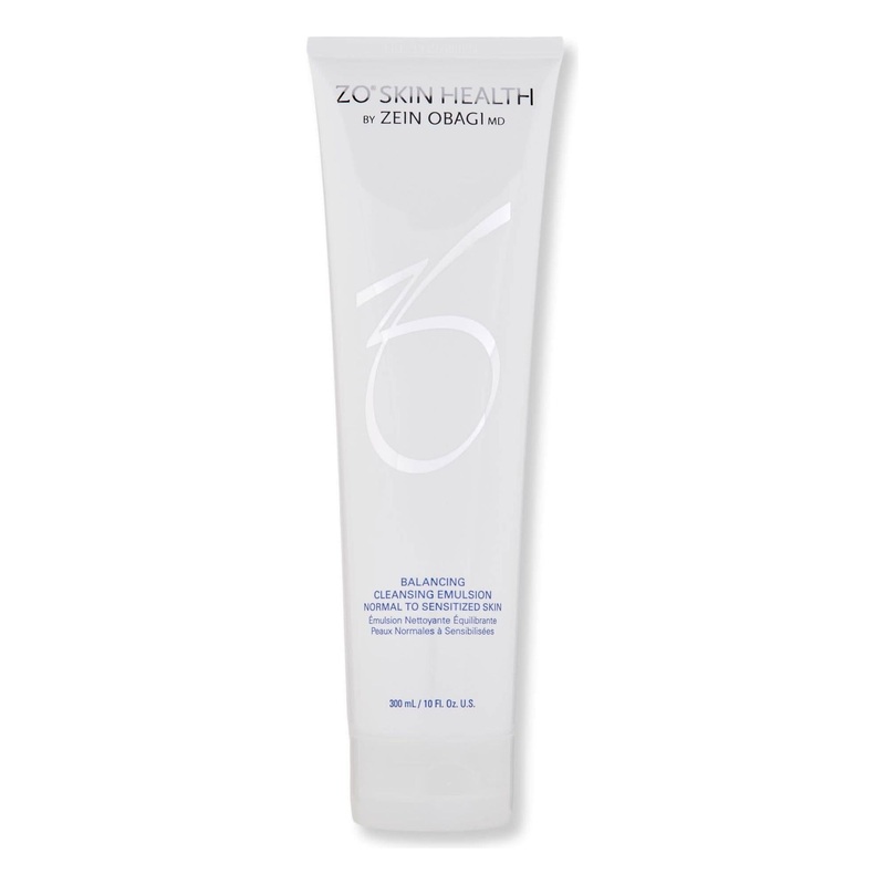 ZO Skin Health Balancing Cleansing Emulsion  300ml | Soothing Gel-to-Milk Cleanser for Sensitive Skin