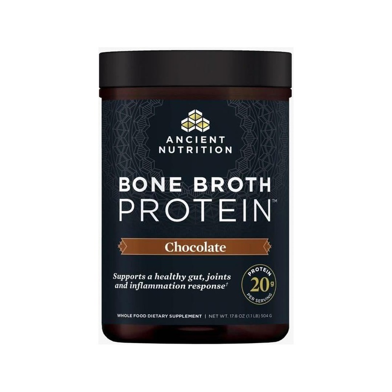 Ancient Nutrition Bone Broth Protein  Chocolate | 20g Protein | Collagen, Gut & Joint Support 20 serv