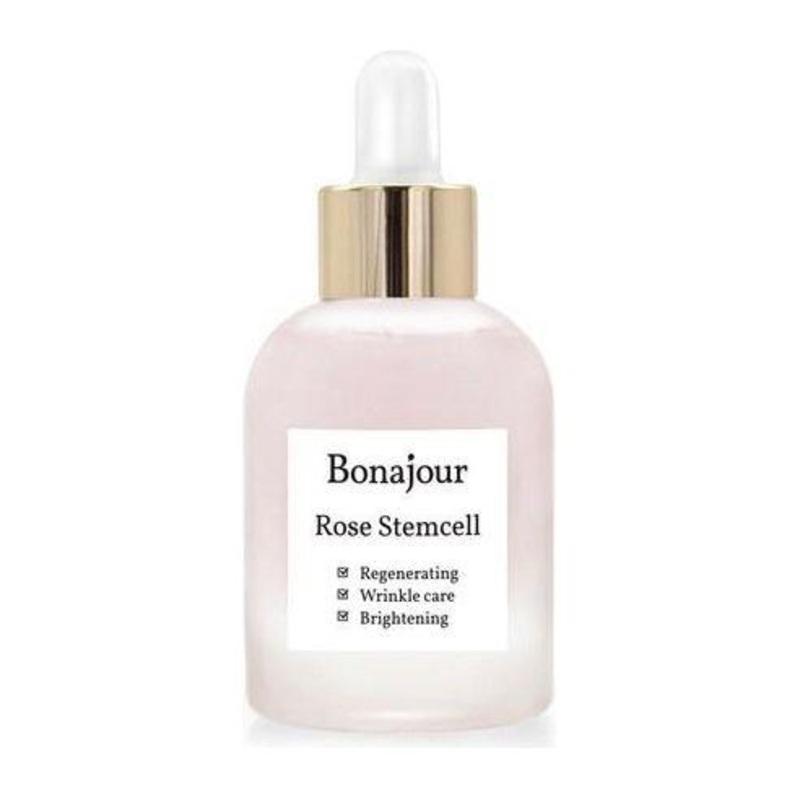 Bonajour Rose Stem Cell Ampoule  30ml | Total Skin Care with Anti-Aging Power