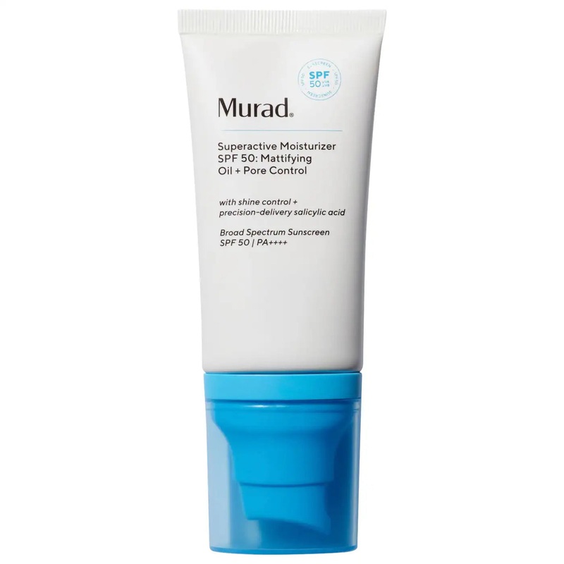 Murad Superactive Moisturizer SPF 50 Mattifying Oil + Pore Control