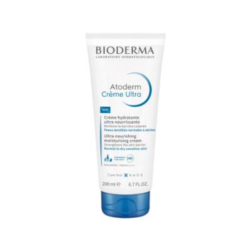 Bioderma Atoderm Cream 200ml – Hypoallergenic Moisturizer for Dry & Sensitive Skin
