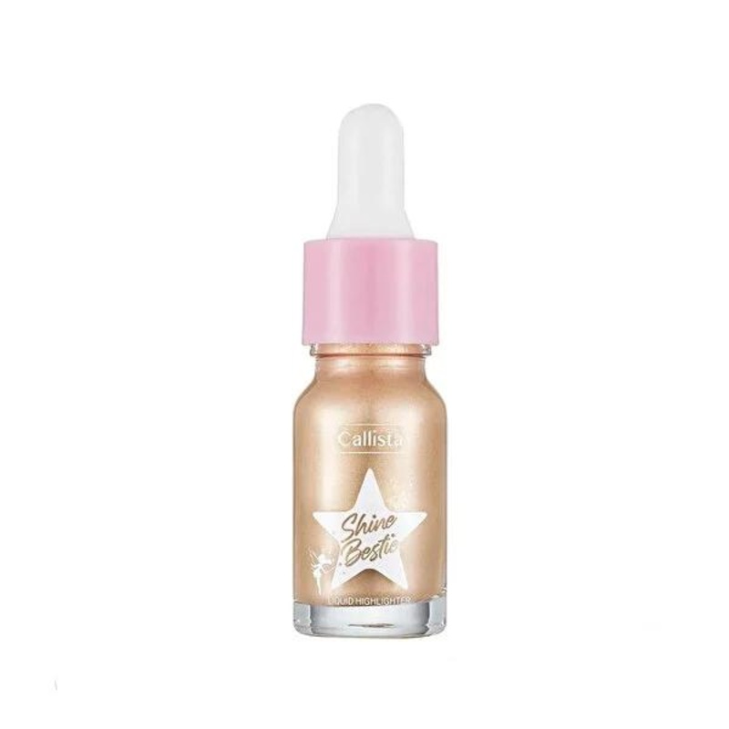 Callista Bestie Glam Pixie Liquid Highlighter: Luminous Shimmer, Healthy Glow, Easy Application – Radiant Illuminating Makeup