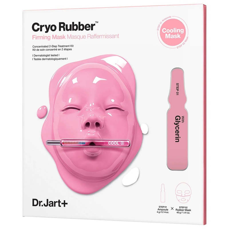 Cryo Rubber: Firming Face Mask | Cooling & Hydrating Korean Skincare for Fine Line Reduction and Skin Plumping