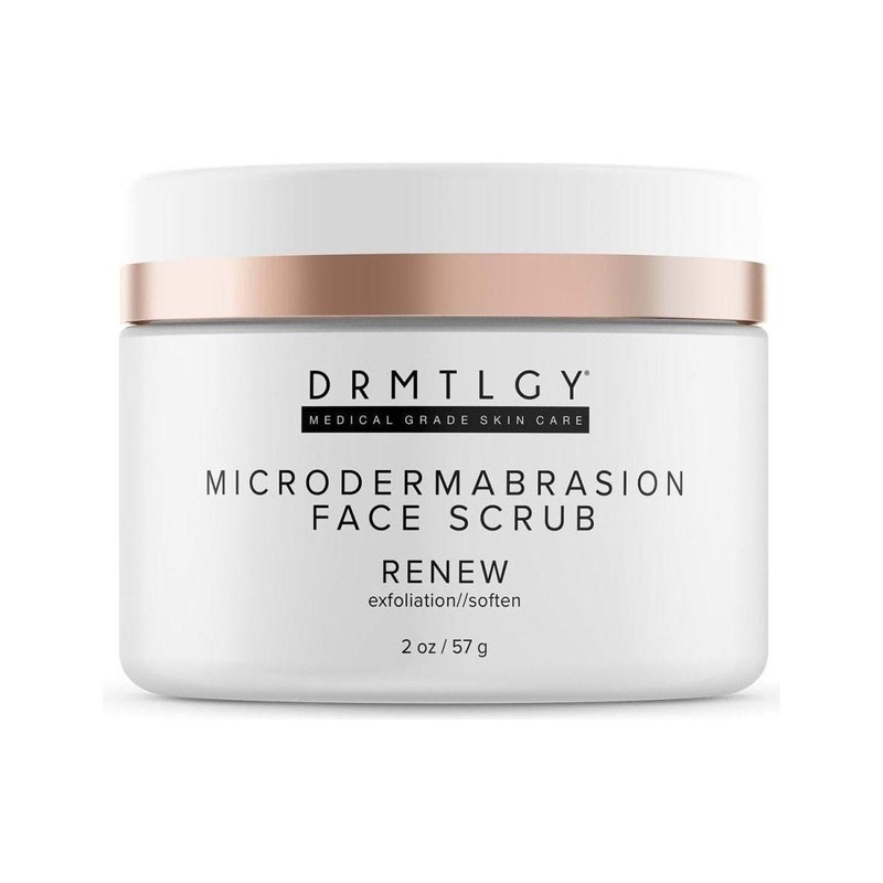DRMTLGY Microdermabrasion Facial Scrub  60ml | At-Home Exfoliation for Radiant, Smooth Skin