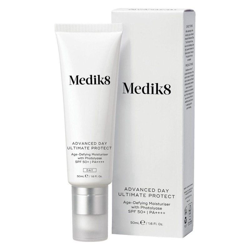 Medik8 Advanced Day Ultimate Protect SPF50+  50ml | High-Strength Anti-Ageing Daily Moisturiser with Broad-Spectrum Sun Protection
