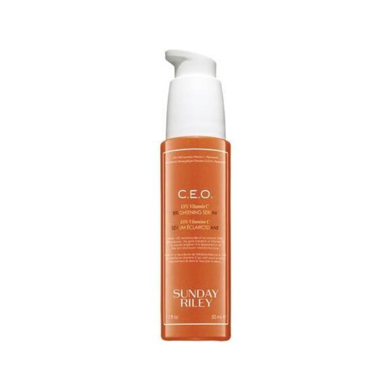 Sunday Riley C.E.O. 15% Vitamin C Brightening Serum  50ml | Potent Anti-Ageing & Radiance-Boosting Skincare