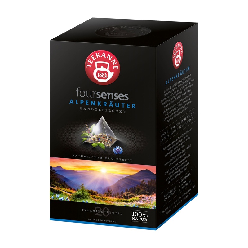 Teekanne foursenses Alpine Herbs herbal tea, 20 Count