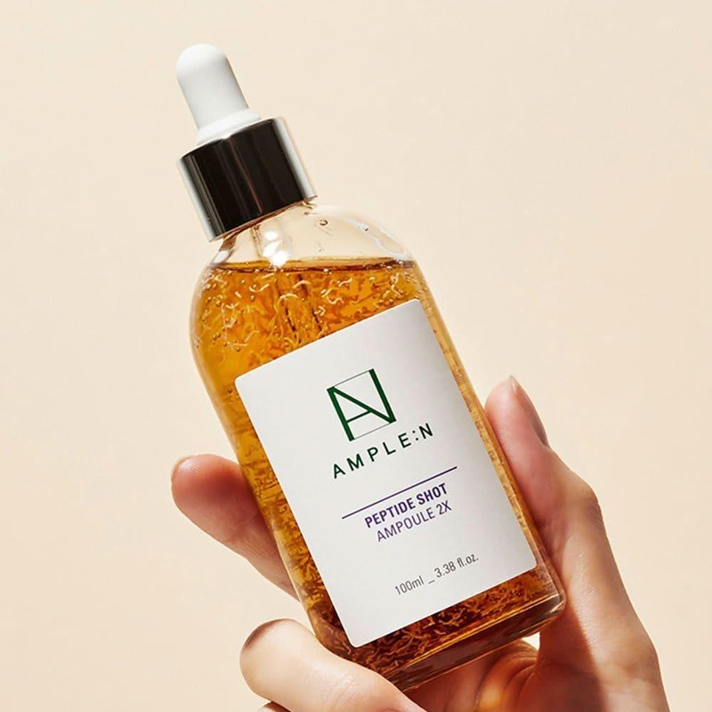 AMPLE:N Peptide Shot Ampoule 2X  100ml | Firming, Lifting Anti-Wrinkle Jumbo Serum