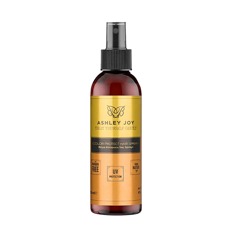 Ashley Joy Color Protecting Spray for Dyed Hair – Maintain Vibrancy, Moisture, and Shine with Sweet Almond Oil & Sodium PCA – 5.07 fl oz