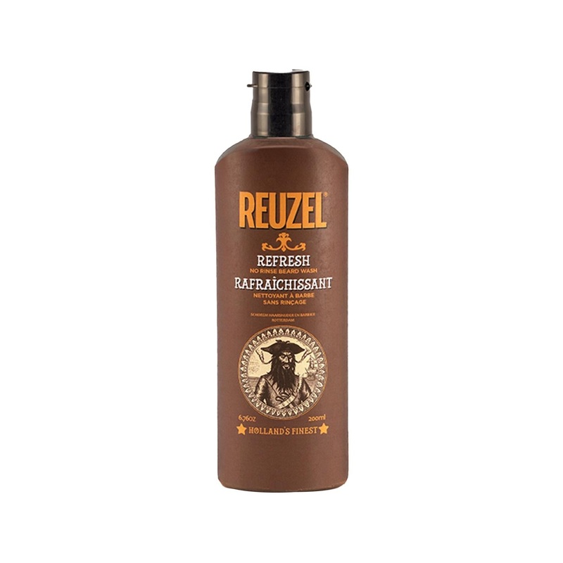 Reuzel Refresh No Rinse Beard Wash 200ml – Convenient Beard Care for Men