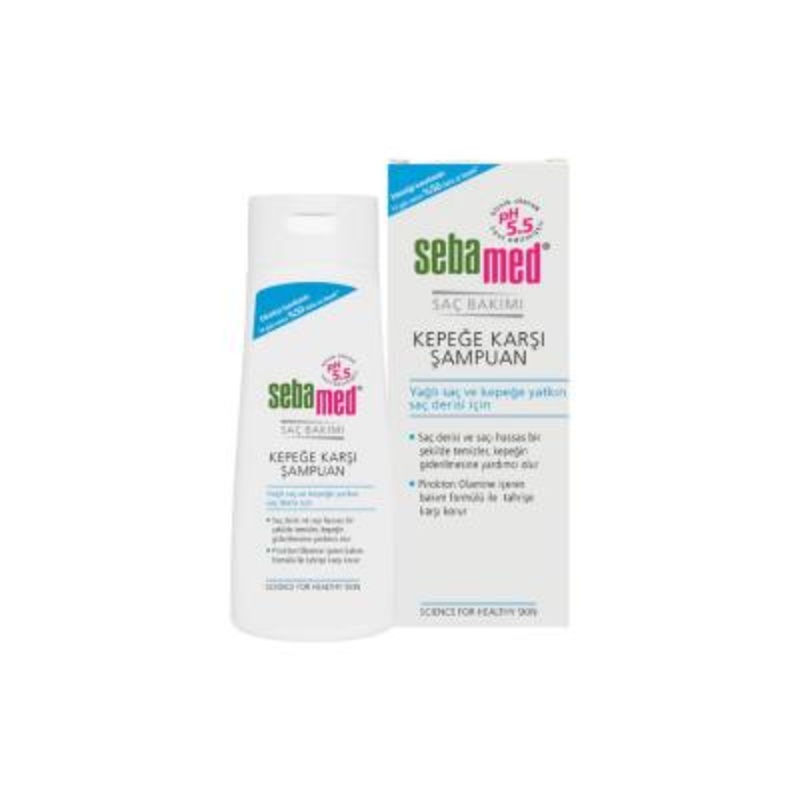 Sebamed Anti-Dandruff Shampoo – Ketoconazole, Hypoallergenic, pH Balanced for Scalp Health – 6.76 fl oz