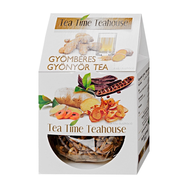 Tea Time Teahouse Ginger Bliss herbal tea, 100 g