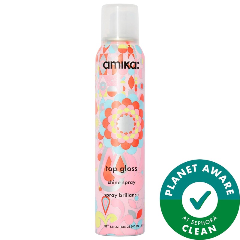 Top Gloss Hair Shine Spray: Achieve Glossy Hair Finish, Anti-Frizz, UV Protection & Vibrant Color – Vegan & Cruelty-Free