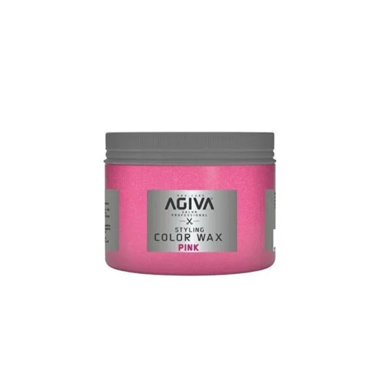 Agiva Pink Hair Wax 120ml – Temporary Hair Color & Styling