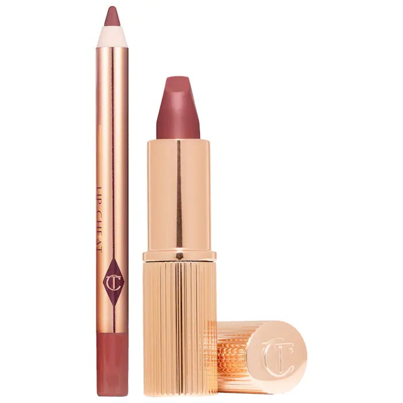 Charlotte TilburyPillow Talk 2. Medium Lipstick & Liner Set