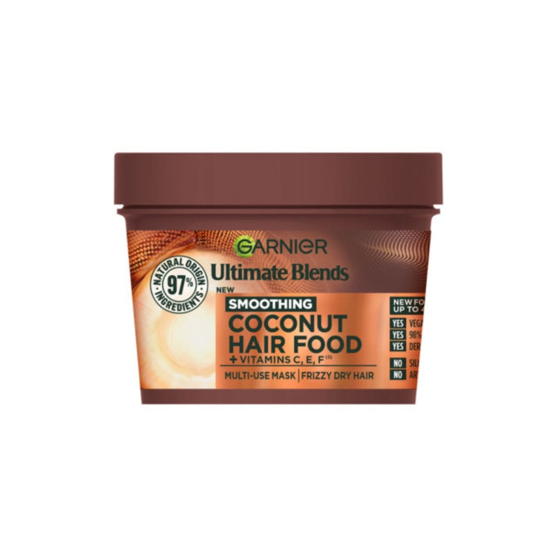 Garnier Ultimate Blends Hair Food Coconut Oil 3-in-1 Frizzy Hair Mask Treatment 400ml