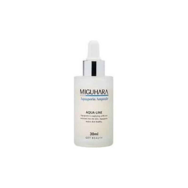 MIGUHARA Aquaporin Ampoule  30ml | Soothing & Deep Hydration with Green Caviar