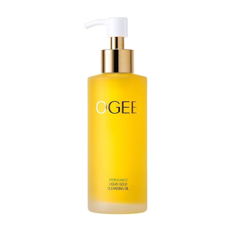 Ogee Liquid Gold Cleansing Oil  145ml | Organic Jojoba Oil Makeup Remover for Radiant, Nourished Skin