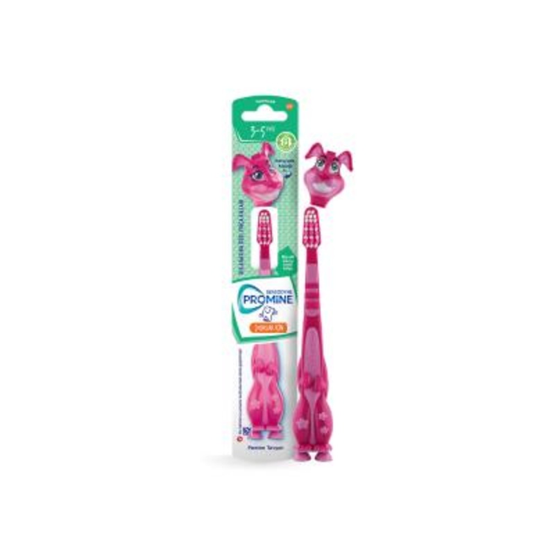 Sensodyne Promine Manual Toothbrush for Children – Soft Bristles, Gentle Oral Care for Kids Aged 3-5