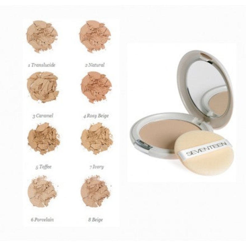 Seventeen natural silky compact powder 1