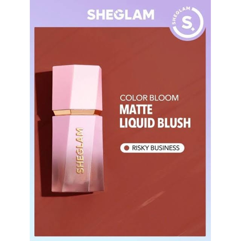 Sheglam – Color Bloom Liquid Blush – Risky Business