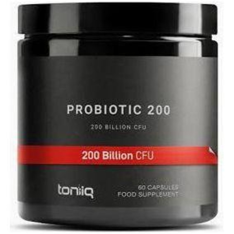 Toniiq Probiotic Supplement – 200 Billion CFU (60 Capsules) | Advanced Gut & Immune Health