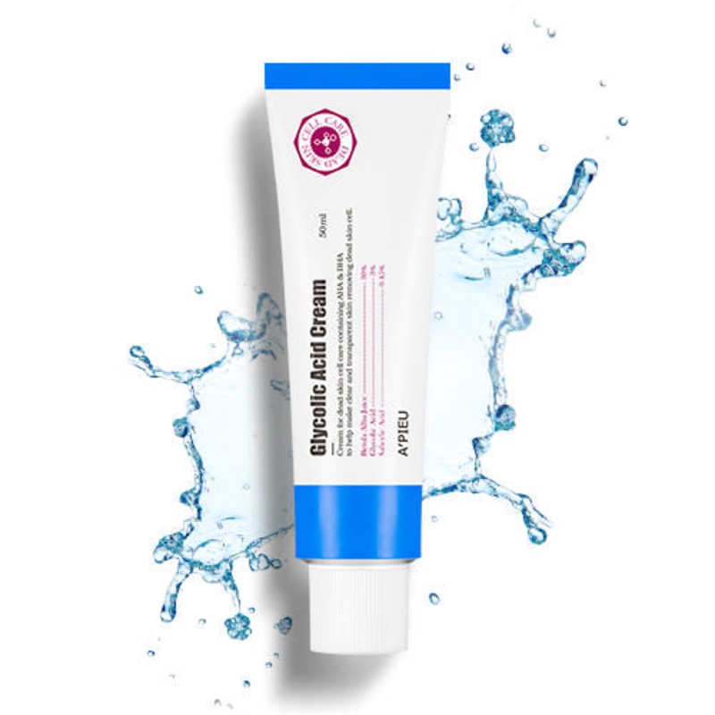 A’pieu Glycolic Acid Cream  50ml | Exfoliating & Hydrating Moisturizer