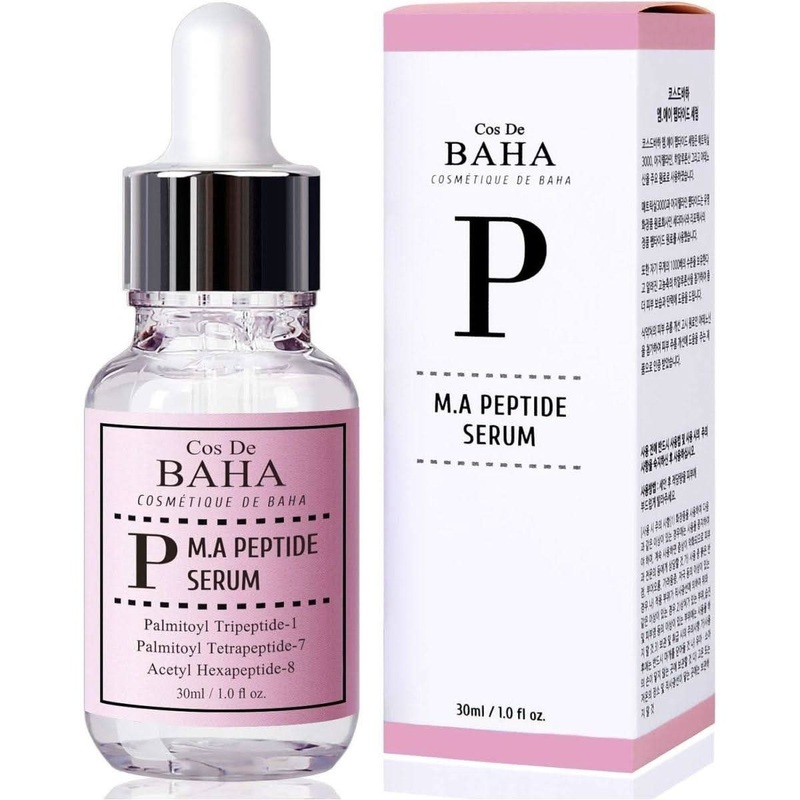 Cos De Baha Peptide Complex Facial Serum  60ml | Anti-Aging & Firming with Matrixyl 3000 & Argireline