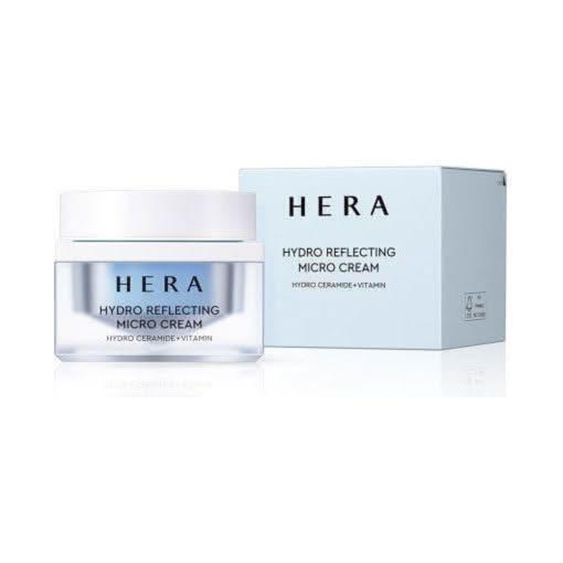 HERA Hydro Reflecting Micro Cream – 50ml | Hydro Ceramide & Vitamin Enriched Hydration