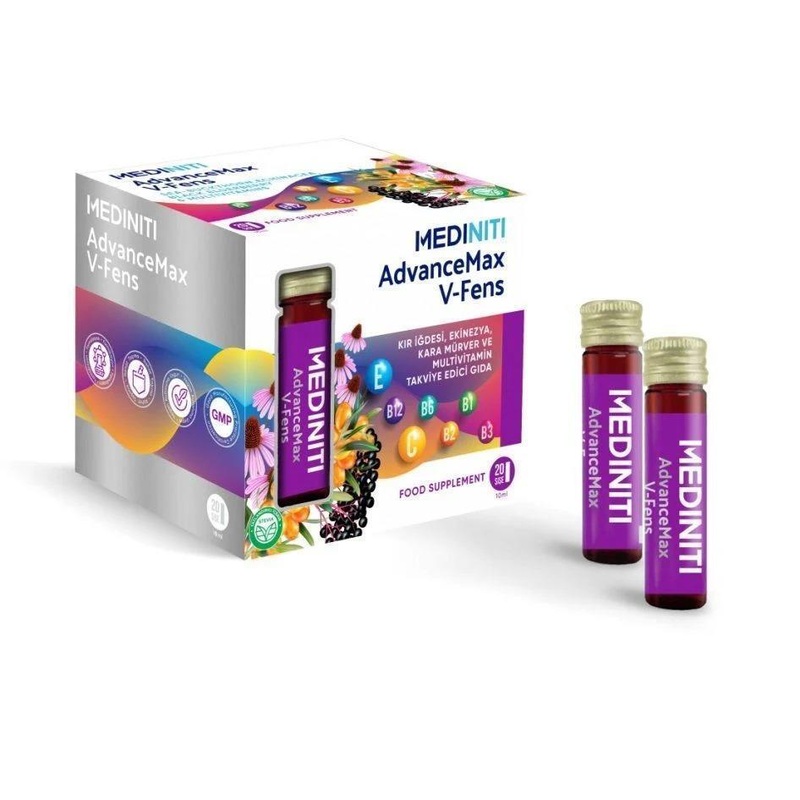 Advancemax V-Fens: 20 x 10ml Bottles – Your Convenient Daily Health & Beauty Boost.
