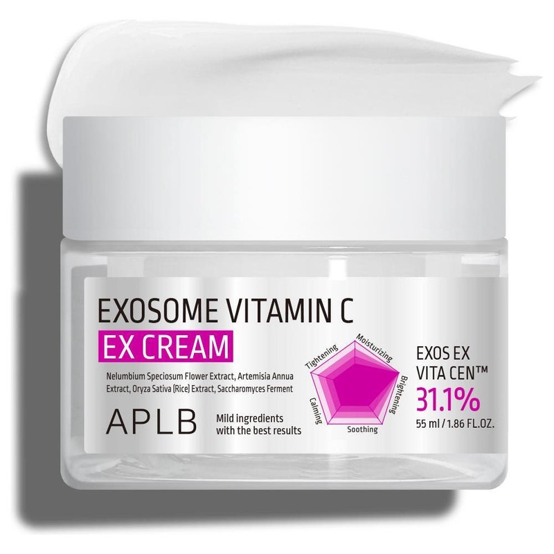 APLB Exosome Vitamin C EX Cream  55ml | Brightening, Calming & Deep Hydration for Sensitive Skin