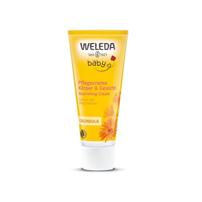 Weleda Baby Calendula Moisturizing Body Cream for Sensitive Skin – 75ml