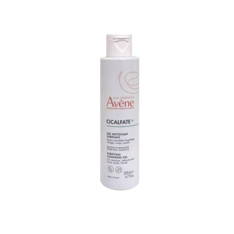 Avene Cicalfate+ Gentle Cleansing Gel: 98% Natural, Soothes Sensitive Skin, Purifies & Cleanses – For Baby, Kids & Adults