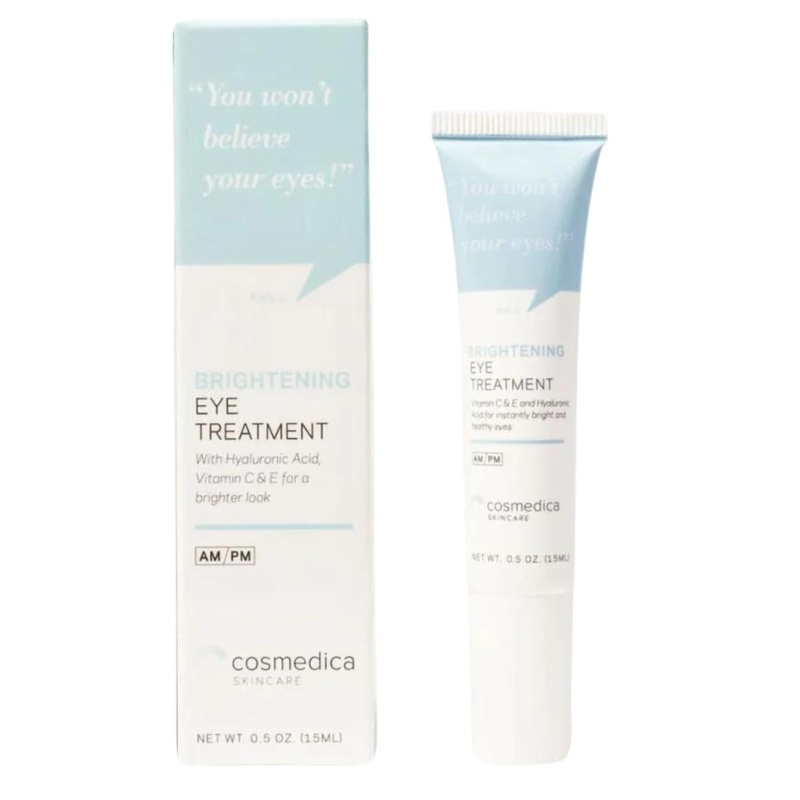 Cosmedica Skincare Brightening Eye Treatment  15ml | Night Cream for Dark Circles & Fine Lines