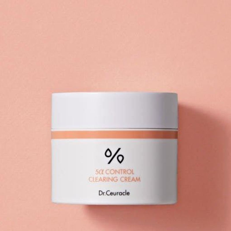 Dr.Ceuracle 5 Control Clearing Cream  50g | Hydrating Oil Control for Oily & Sensitive Skin