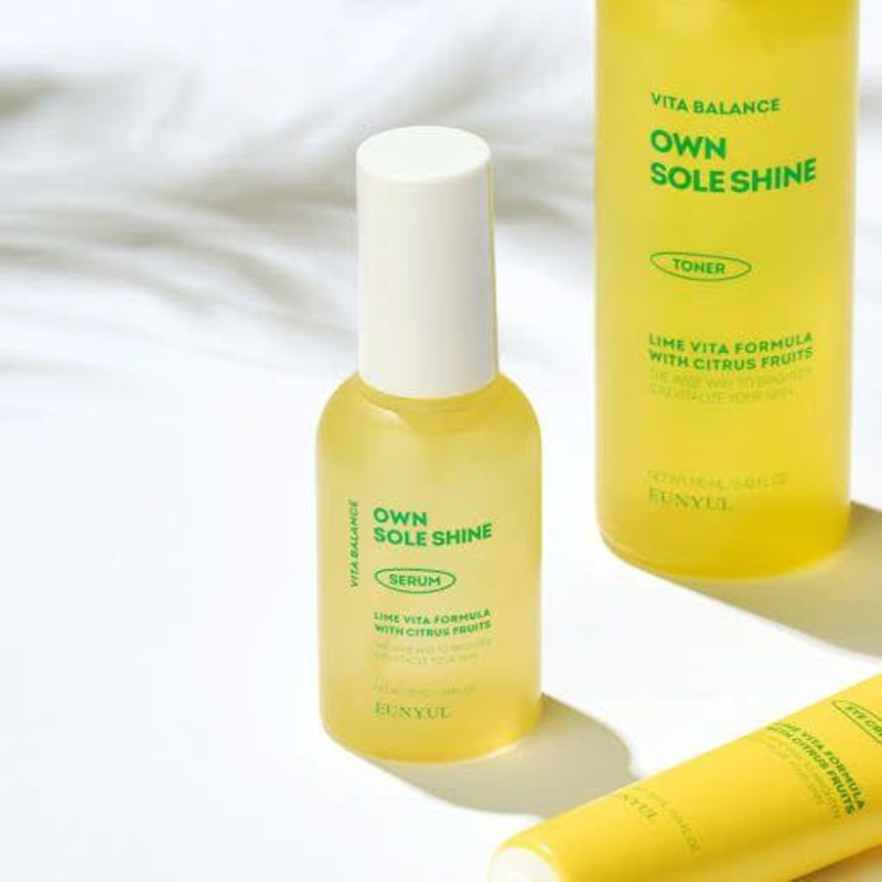 EUNYUL VITA BALANCE OWN SOLE SHINE SERUM  50ml | Radiance & Vitality with Lime Extracts