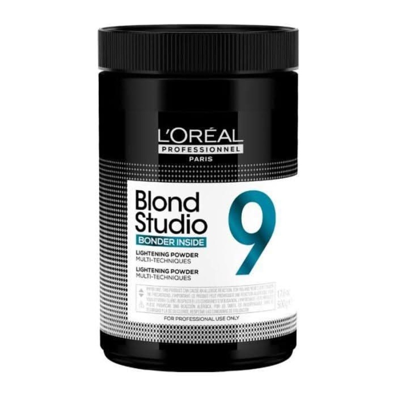 L’Oral Professionnel Blond Studio 9 Levels with Bonder Lightening Powder – 500g | High-Performance Lift & Bond Protection