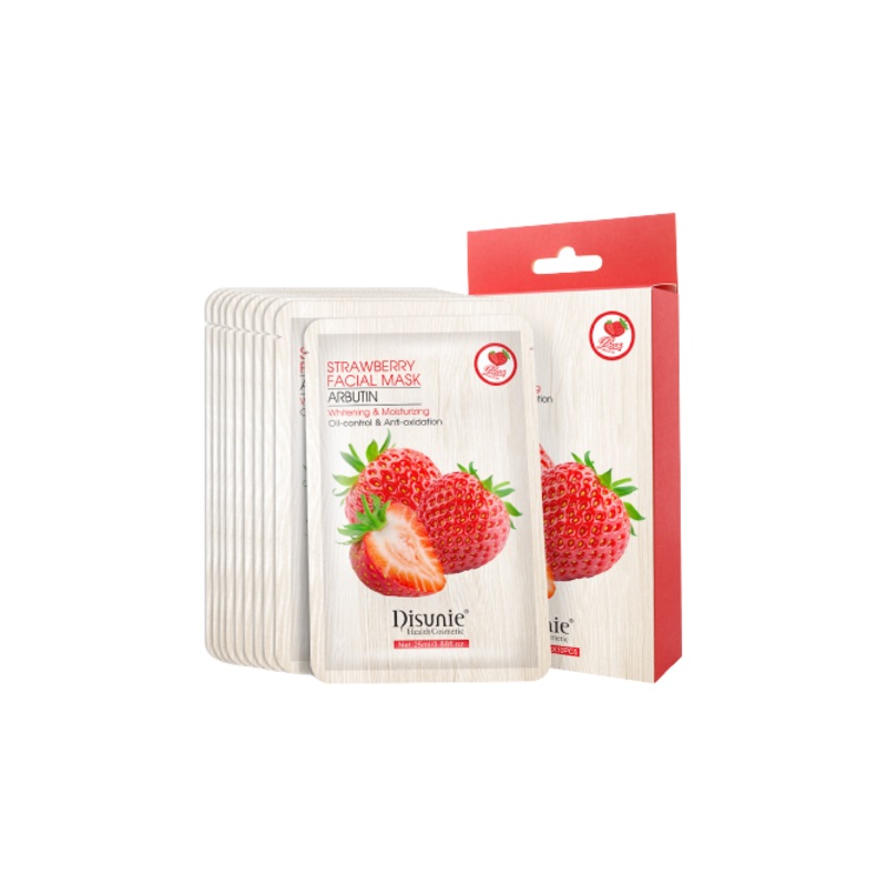 Nisunie Strawberry Facial Mask Arbutin 25ML