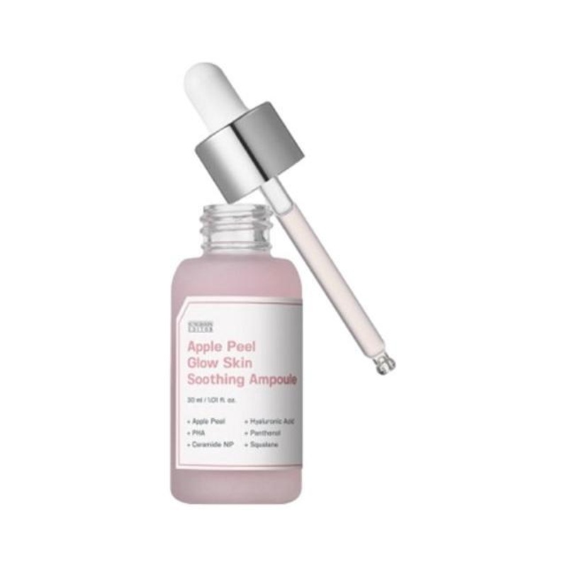 SUNGBOON EDITOR Apple Peel Glow Skin Soothing Ampoule  30ml | Texture-Refining & Radiance-Boosting Serum for Sensitive Skin