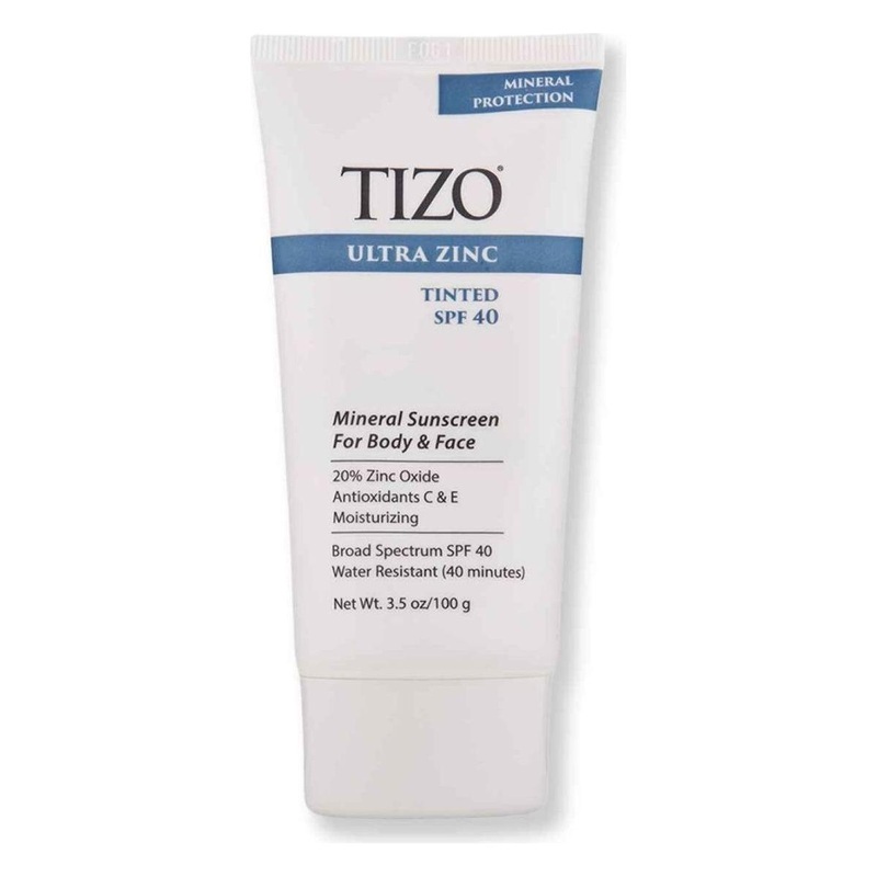 TIZO Ultra Zinc Tinted SPF 40  100g | 20% Zinc Oxide Mineral Sunscreen for Face & Body
