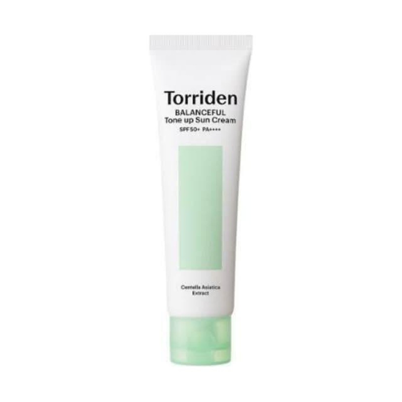 Torriden Balanceful Cica Tone Up Sun Cream  60ml | Soothing SPF with Redness Control & Radiant Finish