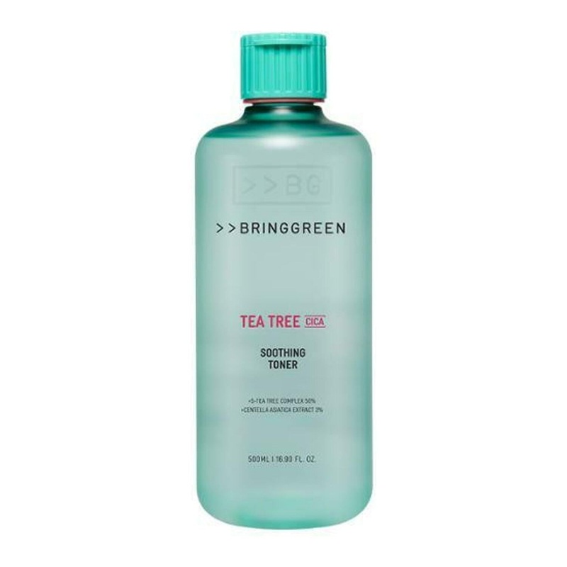 BRINGGREEN Tea Tree Cica Soothing Toner  250ml | Hydrate, Calm & Balance Your Skin