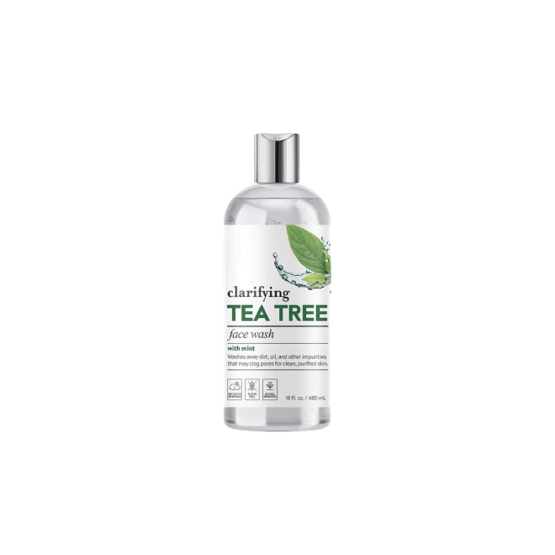 Clarifying Tea Tree Face Wash With Wild Mint