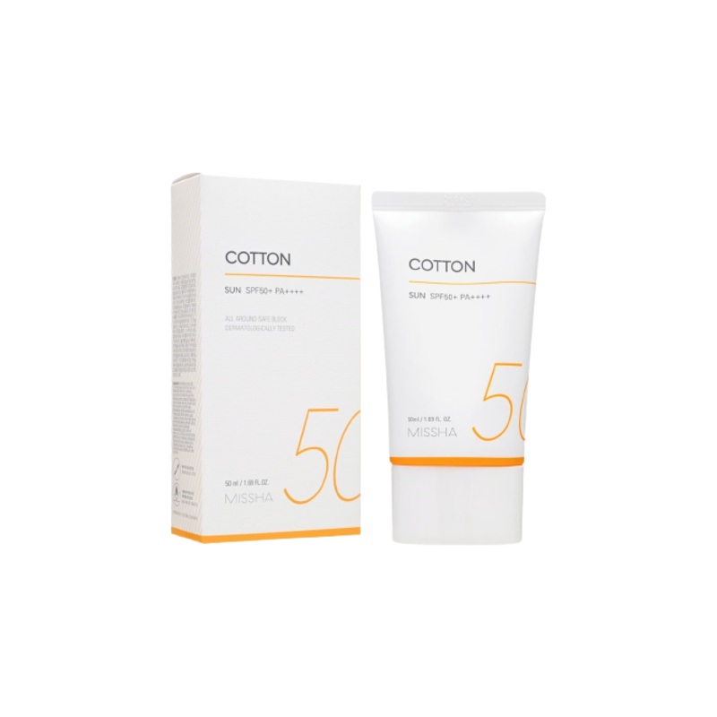 Missha Cotton Sun Spf50+ Pa++++ 50ML